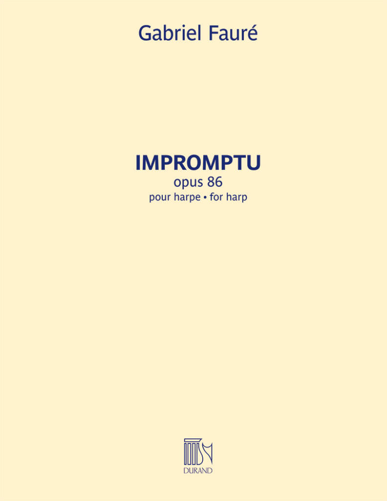 Improptu op. 86 pour harpe